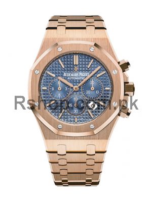 Audemars Piguet Royal Oak Chronograph Blue Dial Watch  Price in Pakistan