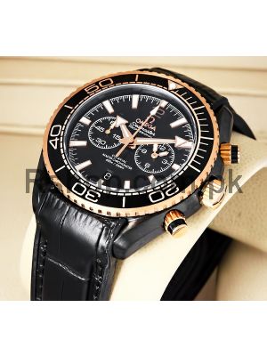 Omega Seamaster Co-Axial Black Chronograph Watch Price in Pakistan