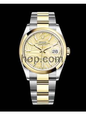 Rolex Datejust 41 Champagne Palm Motif Dial oyster Watch  (2022) Price in Pakistan