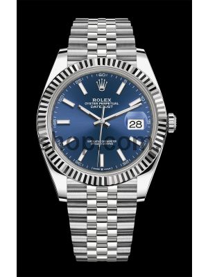 Rolex Datejust  Blue Dial Swiss Watch Price in Pakistan