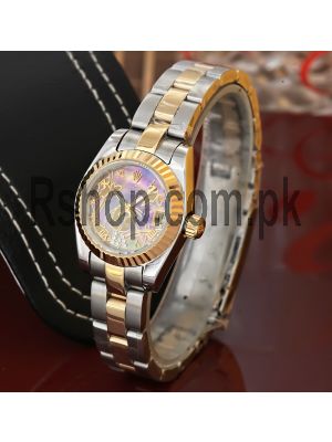 Rolex Ladies Datejust Mother Of pearl Dial Watch Price in Pakistan