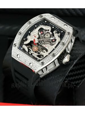 Richard Mille Tourbillon Phoenix and Dragon Jackie Chan Watches in Pakistan.