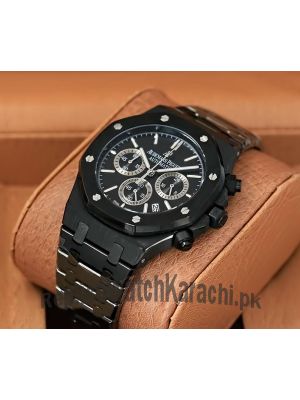 Audemars Piguet Royal Oak Chronograph Black Dial Men's Watch Price in Pakistan