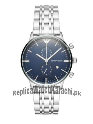Emporio Armani Men’s Chronograph Stainless Steel 43mm Watch Price in Pakistan