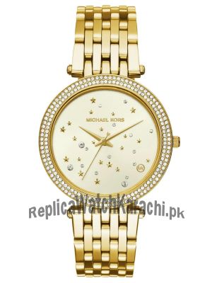 Michael Kors Ladies Gold Darci Watch Price in Pakistan