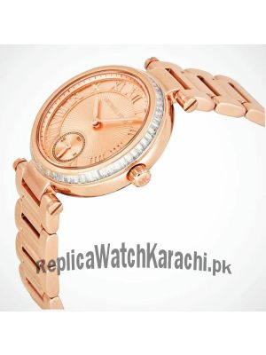 Michael Kors Skylar Rose Gold Dial Rose Gold-tone Ladies Watch Price in Pakistan