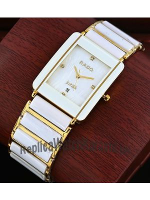 Rado Integral Jubile White Ceramic & Steel Ladies Watch Price in Pakistan