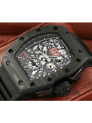Richard Mille RM 011 FM Carbon Fiber Watch Price in Pakistan