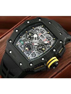 Richard Mille RM 11-03 Felipe Massa Flyback Carbon Fiber Watch Price in Pakistan