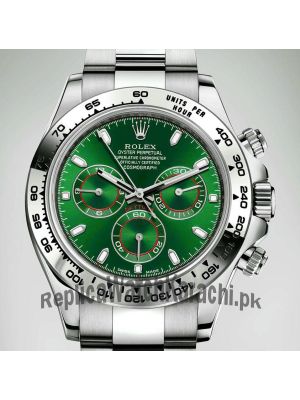 Rolex Cosmograph Daytona Green Dial Watch Price in Pakistan