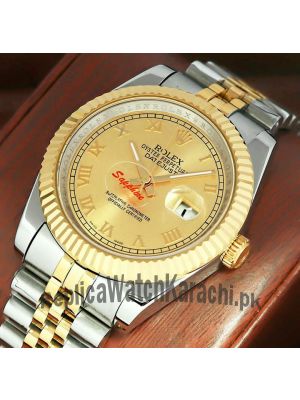 Rolex Datejust Champagne Dial Men's Watch 2021 Price in Pakistan