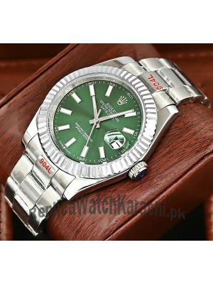Rolex Datejust Green Dial Watch Price in Pakistan
