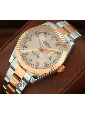 Rolex Datejust Sundust Dial Rose Gold & Stainless Steel Watch Price in Pakistan