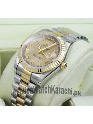 Rolex Day-Date Two Tone Watch Price in Pakistan