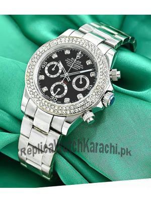 Rolex Daytona Diamond Bezel Watch Price in Pakistan
