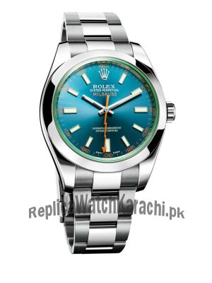 Rolex Milgauss Z-Blue Dial Watch4 Price in Pakistan