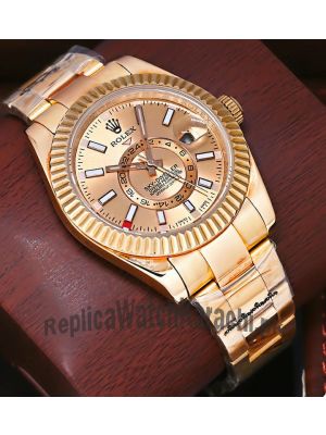 Rolex Sky-Dweller Rose Gold Watch Price in Pakistan