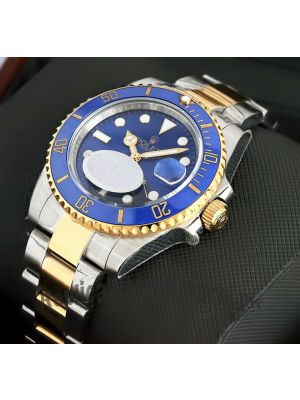 Rolex Submariner Blue Dial Two Tone Watch (Swiss Quality ETA Movement 2836) Price in Pakistan