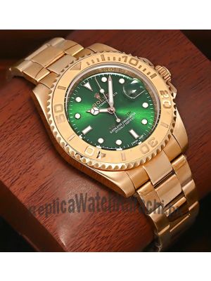 Rolex Yacht-Master Rose Gold Green Dial Watch Price in Pakistan