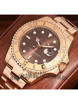 Rolex Yacht-Master Brown Dial Watch  Price in Pakistan
