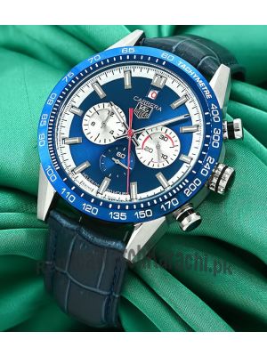 Tag Heuer CARRERA Calibre Heuer 02 Blue Watch