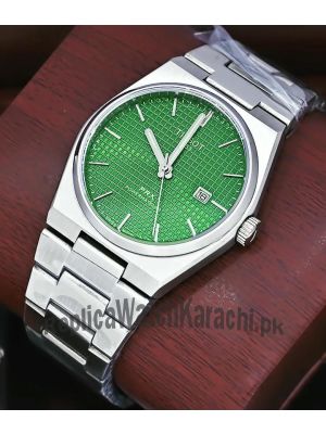 Tissot PRX Powermatic Green Dial Watch pakistan 13