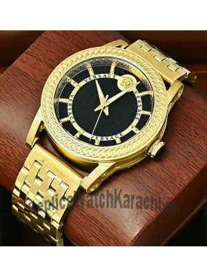 Versace Men's Gold Tone Watch Price in Pakistan
