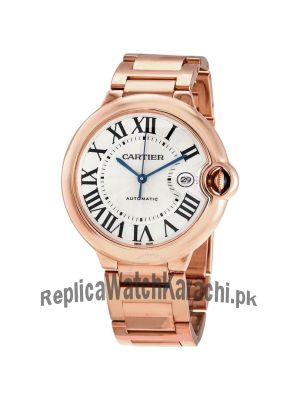 Cartier Ballon Bleu Men's Rose Gold Watch Price in Pakistan