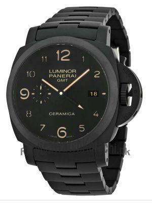 Panerai Luminor 1950 Tuttonero GMT Black Dial Black Ceramic Men's Watch Price in Pakistan