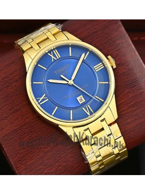 Tissot Chemin des Tourelles Powermatic 80 Blue Dial Watch Price in Pakistan