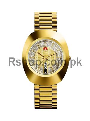 Rado Diastar Men Gold Color Watch (High Quality) Price in Pakistan