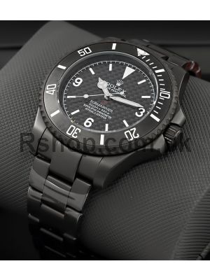 Rolex Submariner  Black PVDDLC Coated Stainless Steel Watch Price in Pakistan