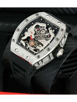 Richard Mille Tourbillon Phoenix and Dragon Jackie Chan Watches in Pakistan.