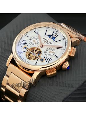 Cartier Mtwtfss Tourbillon Watch Price in Pakistan