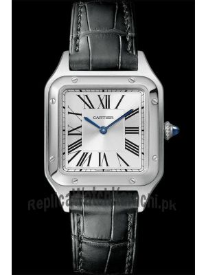 Cartier Santos Dumont Silver Dial Watch Price in Pakistan