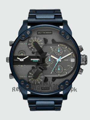 Diesel Mr. Daddy 2.0 DZ7414 Men's Blue Watch Price in Pakistan