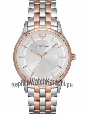 Emporio Armani AR11044 Lambda Silver Dial Men's Watch AR11044  (Same as Original) Price in Pakistan