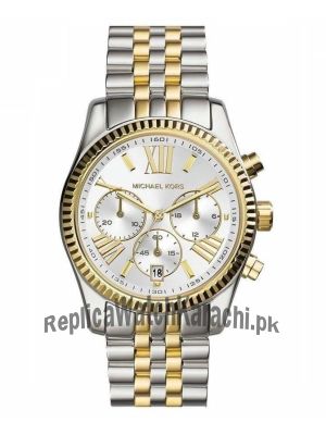 Michael Kors MK5955 Lexington Two Tone Chronograph Watch Price in Pakistan