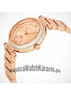 Michael Kors Skylar Rose Gold Dial Rose Gold-tone Ladies Watch Price in Pakistan