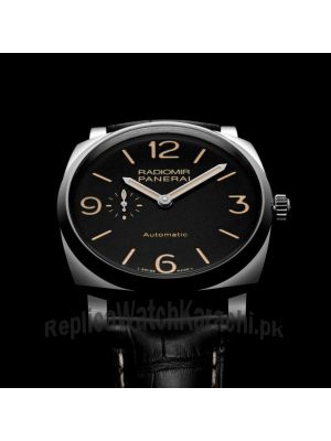 Panerai Radiomir Luminor Silver Black Watch  Price in Pakistan