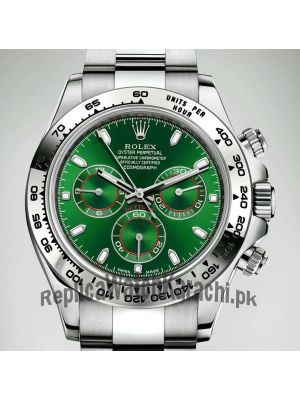 Rolex Cosmograph Daytona Green Dial Watch Price in Pakistan