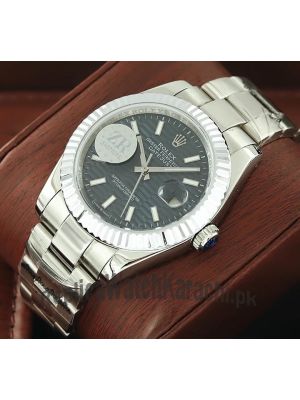 Rolex Datejust Blue Motif Dial Oyster Swiss Watch  Price in Pakistan