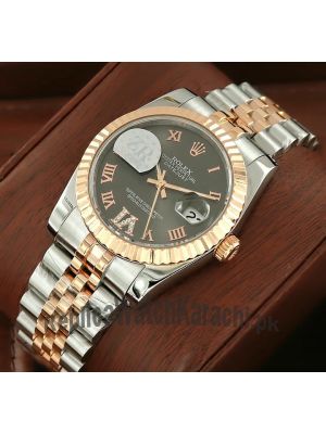 Rolex Datejust Two Tone Swiss Watch Price in Pakistan
