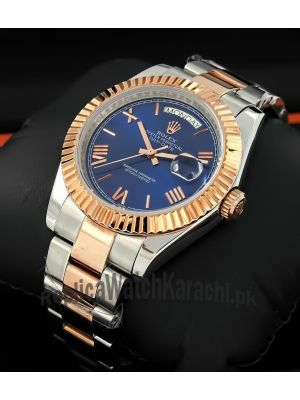 Rolex Day-Date 40 Blue Dial Watch Price in Pakistan