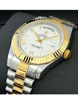 Rolex Day-Date 40 Two Tone Watch Price in Pakistan