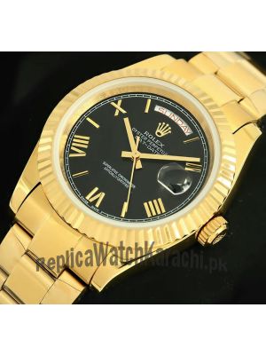Rolex Day-Date Black Dial Watch  (2021) Price in Pakistan