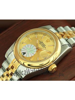 Rolex Lady-Datejust Two Tone Watch Price in Pakistan