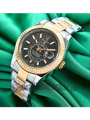 Rolex Sky-Dweller Two Tone Watch Price in Pakistan