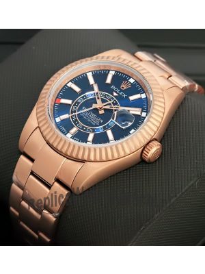 Rolex Sky Dweller Blue Dial Titanium Watch Price in Pakistan