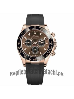 Rolex Cosmograph Daytona Everose Gold Oysterflex Watch Price in Pakistan
